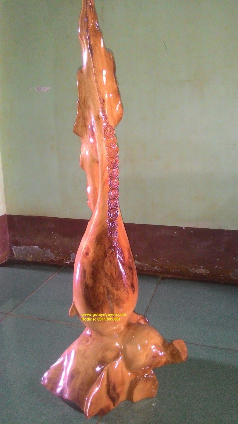 Bình gỗ nghệ thuật kate