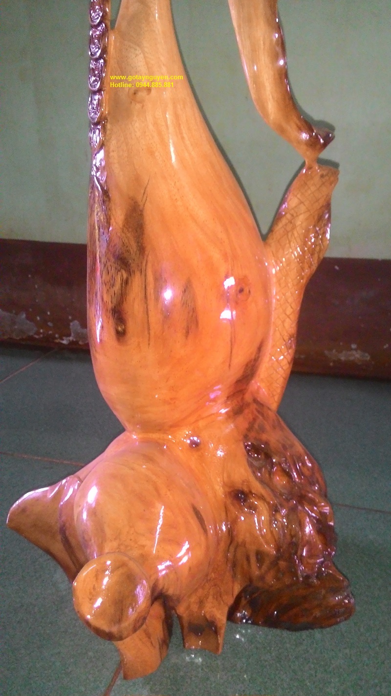 Bình gỗ nghệ thuật kate