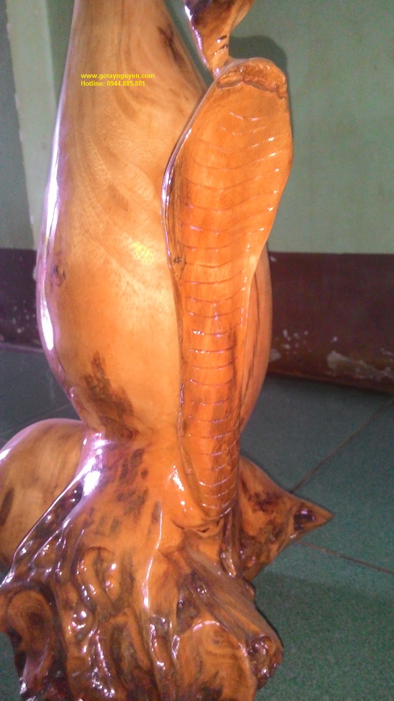 Bình gỗ nghệ thuật kate