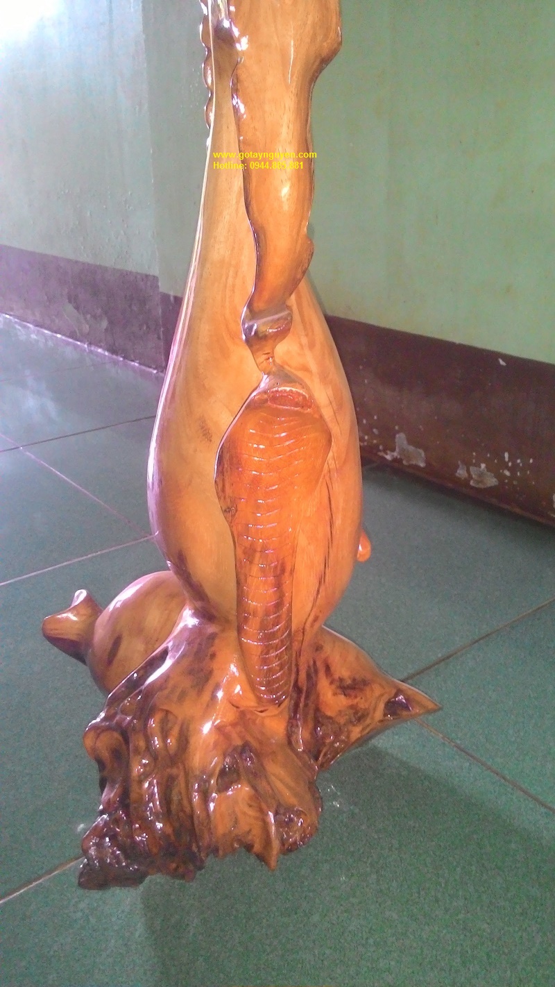 Bình gỗ nghệ thuật kate