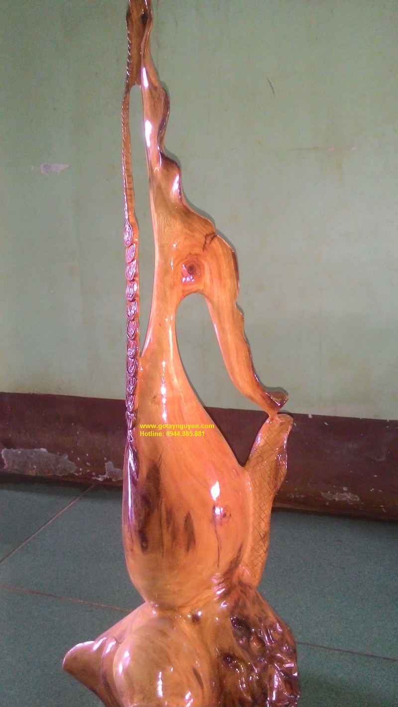 Bình gỗ nghệ thuật kate
